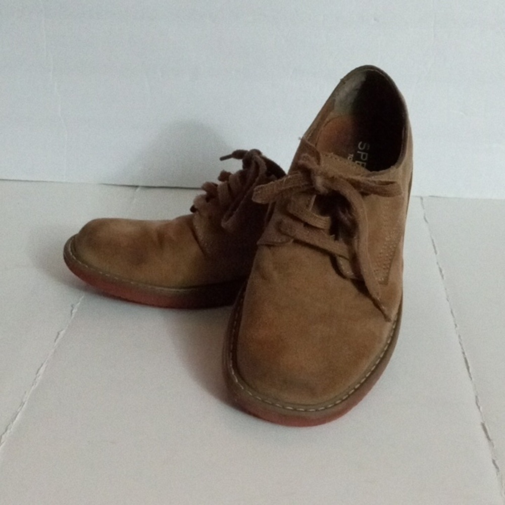 Sperry Top Sider Bucks Oxford 13.5 Tan Pre-owned